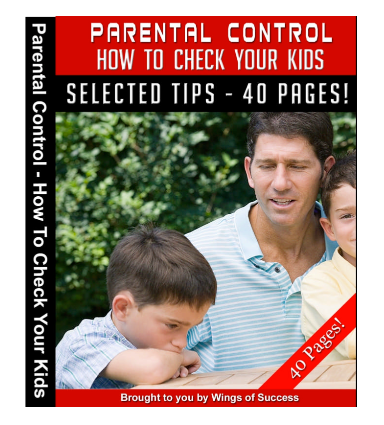 Parental Control - How to check your kids ? E - Book (Downloadable)