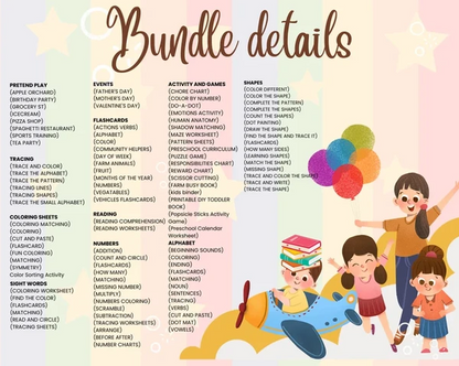 6000+ Kids Worksheets - Printable PDFs